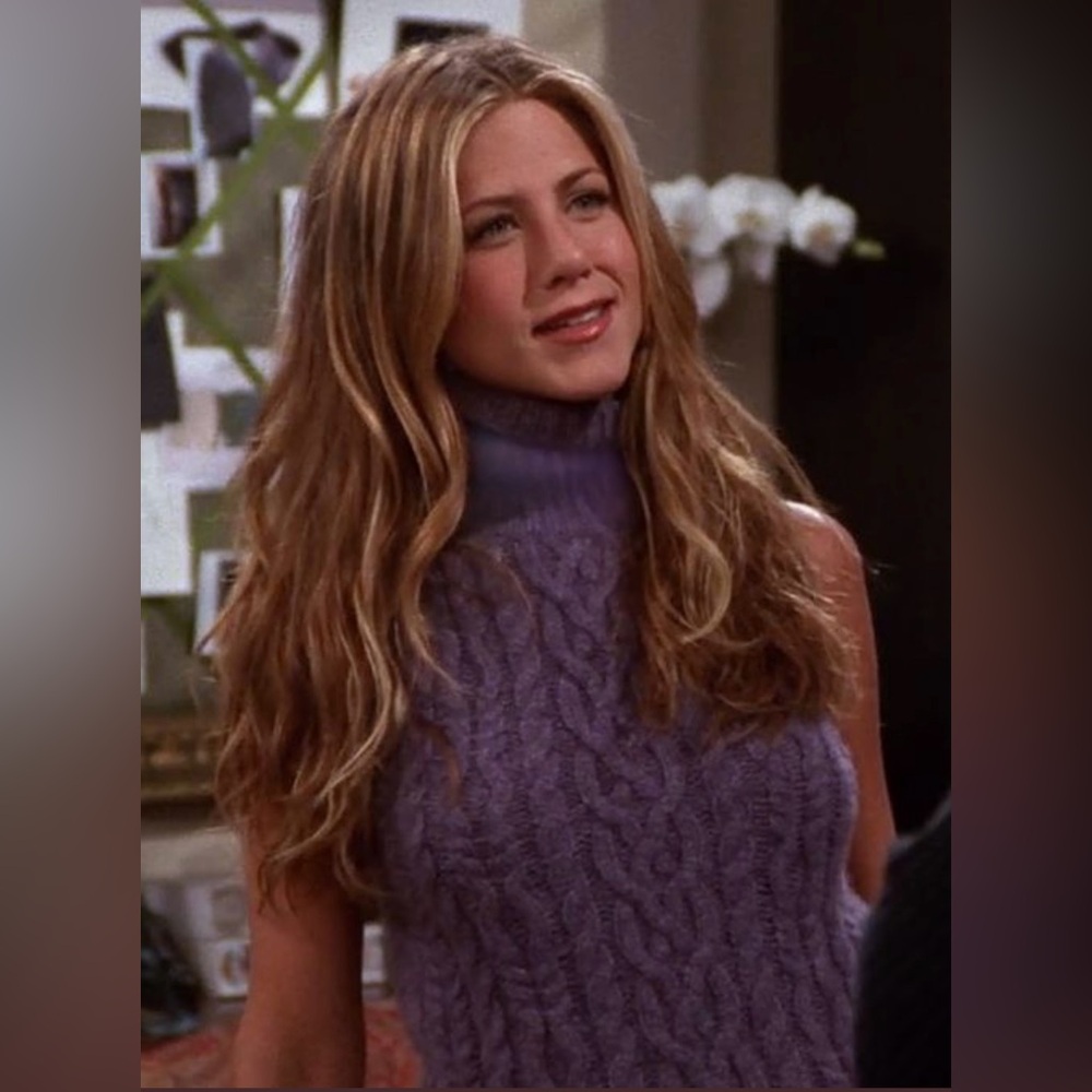 Ralph Lauren Purple Label Cashmere Cable Knit Top as seen on Rachel on Friends - Picture 4 of 17